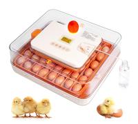 MOGOULUA 56 uova incubatrice digitale completamente automatica incubatrice di rotazione automatica incubatrice Hatcher Controllo automatico dell'umidità Copertura visibile