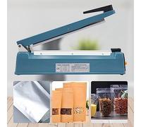 MOGOULUA Sigillatrice a caldo, saldatrice a travi, sigillatrice per alimenti, sigillatura a caldo, sacchetti di plastica per Mylar PP e sacchetti in PE (400 mm)