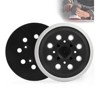 MOGRQAP 2 Piastre Abrasive da 125 mm 8 Fori per Bosch PEX 300AE PEX 400AE