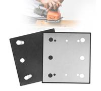 MOGRQAP Piatto smerigliatrice quadrato per Makita BO4556 1/4 compatibile con Makita 158324-9-SPD17 BO4556 BO4557 BO4558 BO4565