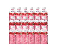 Mogu Mogu Succo di fragola con 25% NATA De Coco, bevanda potenziante energetica, ricca di fibre di frutta, senza conservanti aggiunti e colori, confezione da 18, 320 ml ciascuna)