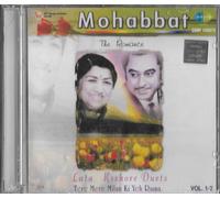 Mohabbat The Romance - Lata / Kishore Duets Vol 1/2 - Nuovo Sare Gama CD