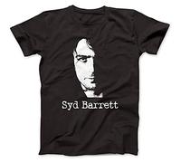 mohai Men's Inspired by Syd Barrett T-Shirt 100% Cotton Music Gift Present Black XXL