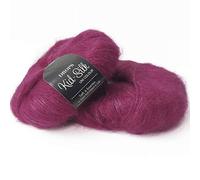 Mohair & Silk Yarn Drops Kid-Silk, 0 o pizzo, 2 strati, 0,9 oz 230 yards per gomitolo 17 rosa scura.