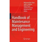 Mohamed Ben-Day Handbook of Maintenance Management and Engine (Copertina rigida)