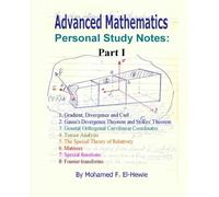 Mohamed F. El-Hewi Advanced Mathematics Personal Study Notes: Part (Tascabile)