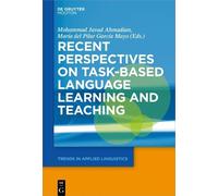 Mohammad Ahmadi Recent Perspectives on Task-Based Language Le (Copertina rigida)