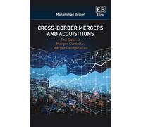 Mohammad Bedier Cross-Border Mergers and Acquisitions (Copertina rigida)
