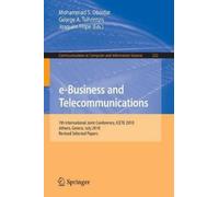 Mohammad S. Obaidat e-Business and Telecommunications (Tascabile)