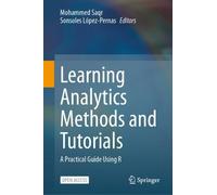 Mohammed Saqr Sonsoles L&oacute Learning Analytics Methods an (Copertina rigida)