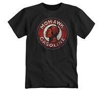Mohawk Gasoline Route 66 Chopper Truck America Maglietta Polo Camicia Tee Nero XXXL