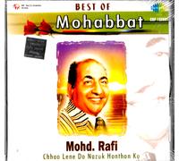 Mohd. Rafi - Best Of Mohabbat-Chhoo Lene Do Alex -nuovo Bollywood Sa Re Ga Ma CD