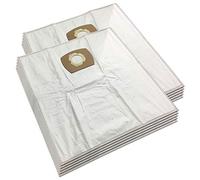 MohMus 10 Microfibra Sacchetti per Aspirapolvere EINHELL: B-NT 1250, RT-VC 1420, Inox 1400, AS 1400, Inox 1100