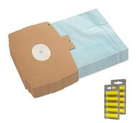 MohMus 10 Sacchetti + 10 Profumi per Aspirapolvere Lux Electrolux Logomatic, Größe E 6, Sanft-o-MATIC, Z 355, Z355, Z 358, Z358, Z 360, Z360