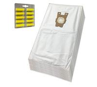 MohMus Set 10 Sacchetti (Microfibra) + 10 Profumi per Aspirapolvere Kirby Heritage 1, 2, I, II, Legend 1, 2, I, II