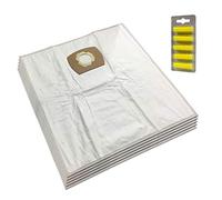 MohMus Set 5 Sacchetti (Microfibra) + 5 Profumi per Aspirapolvere Kärcher MV 3 P (Premium) 1.629-885.0