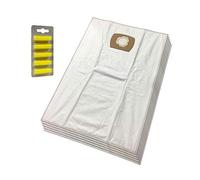 MohMus Set 5 Sacchetti (Microfibra) + 5 Profumi per Aspirapolvere Kress NTX 1200 EA, NTX1200EA, Omega Profi 30