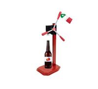 MOHOME Tappatrice Tappi Corona Made in Italy a Colonna Cremagliera 3 Leve Capsulatrice Manuale Altezza Regolabile Tappo 26 MM Ø Sigillatrice Ermetica Professionale Bottiglie Vino Birra Olio Aceto