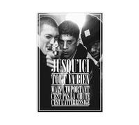 MOHTOY Poster del film La Haine 14, decorazione per camera da letto, sport, ufficio, stanza, regalo, senza cornice, stile 50 x 75 cm