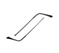 MOHUIED 1 paio di occhiali in metallo ricambio for gambe, aste, braccia e, accessori for per Riparazione e Sostituzione Occhiali(Grey)