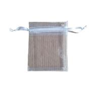 MOHUIED 100 pezzi/lotto sacchetti di organza bianchi con coulisse e piccole buste for imballaggio gioielli, for nozze per Matrimonio Festa Favore, Caramella(11x16cm,500pcs)