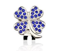 MOHUIED Marcatori for Palline da Golf 7 Tipi di Foglie Fortunate Quattro Verdi con Fermagli magnetici for Cappelli Verdi buona Fortuna a Te bellissime Parti di Accessori da Golf per Uomini Donne(A7)