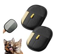 MOHXFE New Upgrade Pet Hair Removal Glove,Pet Hair Remover Electrostatic Gloves,for Couch, Furniture, Carpet, Car Seat,Reusable,Washable (2PCS)