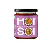 MOI SOI Black Bean Sauce Cook Dip Spread Marinate-Stir Fry Cooking Sauce Vegan Friendly No MSG No Artificial Colour Shipped Fresh Chinese Sauce Oriental Sauce Asian Sauce, 175 gm
