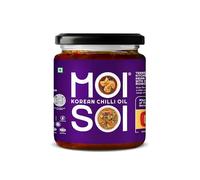 MOI SOI Korean Chilli Oil Chilli Oil Infused with Fermented Black Bean & Roasted Beans Cook-Spread-Dip, 175 gm
