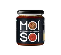MOI SOI Schezwan Sauce Premium Quality Sauce Cook Dip Marinate Spread - Stir Fry Cooking Sauce Vegan Friendly Gluten Free Product No MSG Shipped Fresh No Artificial Colour, 175 gm