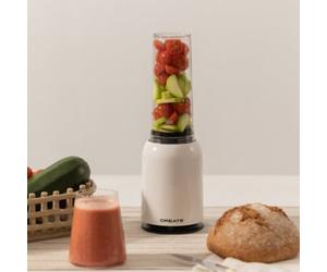 MOI STUDIO - Frullatore Con Bicchiere Portatile Bianco Sporco