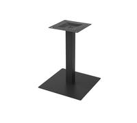 Moia Greenwood Basamento Tavolo Quadrato Acciaio Nero 55×55 cm