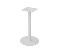 Moia Greenwood Basamento Tavolo Tondo Acciaio Bianco Ø 40 cm 9,5 kg