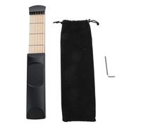 MOIDHSAG 4/6 Fret Chitarra Tasca Chitarra Pratica Collo Mano Sinistra Per Principianti Chitarrista Pratica Allenamento Chord Trainer Diteggiatura