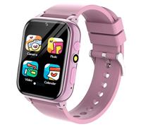 Moikmlih Smartwatch Bambini con 26 Giochi, Orologio per Ragazzi di 4-12 Anni, Telecamera, Musica, Modalità Scolastica, Smartwatch Giocattolo Grande Regalo per Bambina (Rosa)