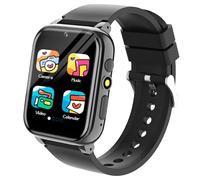Moikmlih Smartwatch Bambini con 26 Giochi, Orologio per Ragazzi di 4-12 Anni, Telecamera, Musica, Modalità Scolastica, Smartwatch Giocattolo Grande Regalo per Bambina (Nero)