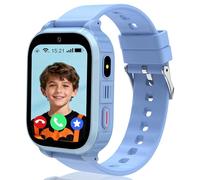 Moikmlih Smartwatch Bambini GPS con video 1,83” schermo HD 4G e chiamate telefoniche, SOS, con localizzazione in tempo reale e modalità scuola, ottimo regalo per bambini e bambina dai 5 ai 14 anni