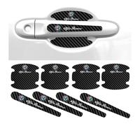 MOIKOTLR 8 Pezzi Pellicola Protettiva della portiera dell'auto Maniglia, per Alfa Romeo Giulietta Hatchback 2015-2022 Protettore Maniglia Porta Auto,C