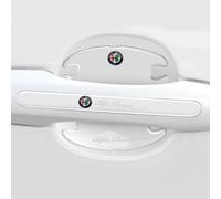 MOIKOTLR 8 Pezzi Pellicola Protettiva della portiera dell'auto Maniglia, per Alfa Romeo Giulietta Hatchback 2015-2022 Protettore Maniglia Porta Auto,B