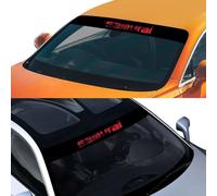 MOIKOTLR Adesivi per Protezione Solare, per Suzuki Samurai Striscia Parasole Parabrezza Auto Adesivi Decorativi Accessorio striscioni