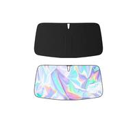 MOIKOTLR Parasole per Parabrezza Auto, per Citroen C4 III Hatchback 2020-2023 Pieghevole Parabrezza Parasole Interno Tendine Parasole Accessori,B 145 * 80cm