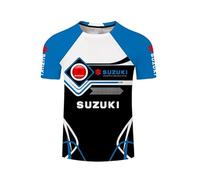 MOIKOTLR T-Shirt da Uomo, per Suzuki Swift MZ/Ez 2005-2010 Traspirante Girocollo Mezza Manica Comodo Maniche Corte T-Shirt Maglietta Estiva,D-L