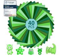 moinkerin Feltro per Lavoretti 40 Stücke 30X20cm Feltro Colorato per Progetti di Cucito Artigianali Fai da te