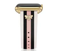 MOINSPIRE Cinturini magnetici in pelle da donna per Apple Watch Lucky Four-Leaf Clover Carino Elegante Slim Designer Cinturini compatibili con iWatch Serie 11/10/9/8/7/6/5/4/3/2/1 SE 1/2/3 Ultra 1/2/3