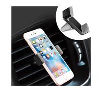 Moioee Supporto per telefono per presa d'aria, supporto per bocchetta di ventilazione automatica, supporto per presa d'aria, supporto universale per telefono con clip per auto, compatibile con tutti gli smartphone (grigio)