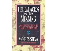 Moisés Silva Biblical Words and Their Meaning (Tascabile)