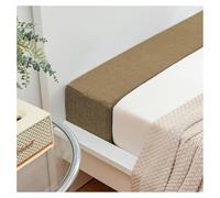moismk Riempitrice per letto lungo per chiudere lo spazio tra la testiera della parete o la pedana per letto singolo/matrimoniale/king size, con coperchio rimovibile(Coffee,160x15x25cm)