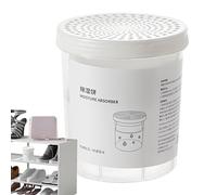 Moisture Absorbers - 10.5x12.3x14cm Refillable Damp Odor Eliminator Dehumidifier Household Moisture Removal Absorbing Box For Basement Home Bedroom Bathroom