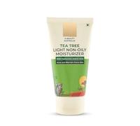 Moisturizer for face for oily & acne prone skin with Hyaluronic acid & CICA | Tea tree light non-oily moisturizer for face | Face moisturizer for women & men | 80 gram