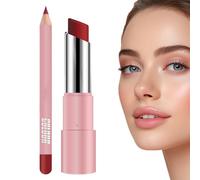 Moisturizer Lip Balm, Women's Lip Liner Pencil, 3.19in Brightening Non Sticky Formula, Hydrating Skin Cares Product for Business Trip, Home, School, Traveling, Daily Use